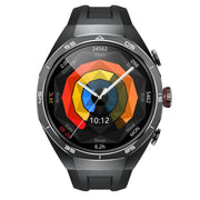 GT97 1.53 inch Round Screen 2 in 1 Bluetooth Earphone Silicone Strap Smart Watch Supports Bluetooth Calls(Black)