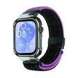 For Huawei Watch Fit3 Brushed Metal Silver Frame Watch Band(Black Purple) - free shipping - PMC TechLife - Order now!