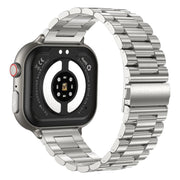 TK17 1.91 inch Horizontal Screen Steel Strap Smart Watch Supports ECG Electrocardiogram(Silver)