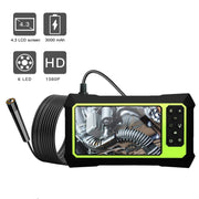 8mm 1080P IP68 Water-resistant 4.3 inch Screen Single Camera Digital Endoscope, Line Length:2m
