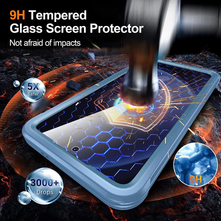 For Samsung Galaxy A36 / A56 RedPepper Tempered Glass MagSafe Phone Case(Sky Blue)