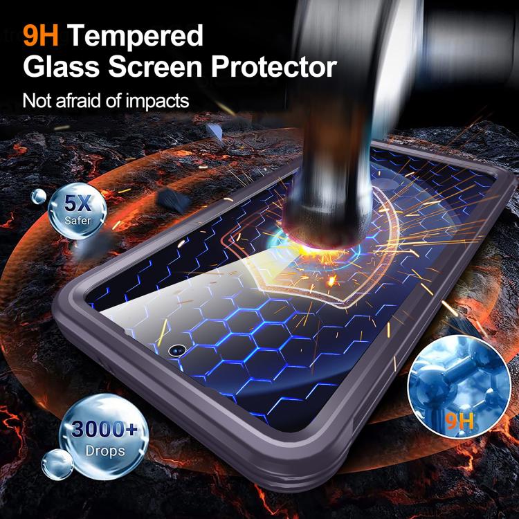 For Samsung Galaxy A36 / A56 RedPepper Tempered Glass MagSafe Phone Case(Purple)
