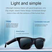 E10 Smart Audio Bluetooth Glasses, Style: Touch Style(Black)