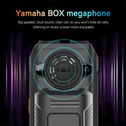 UNIWA M6000 Big Speaker Keypad Phone, 2.4 inch, Dual Flashlights, 21 Keys, SOS, FM, 4 SIM, GSM, Plug:EU Plug(Green)