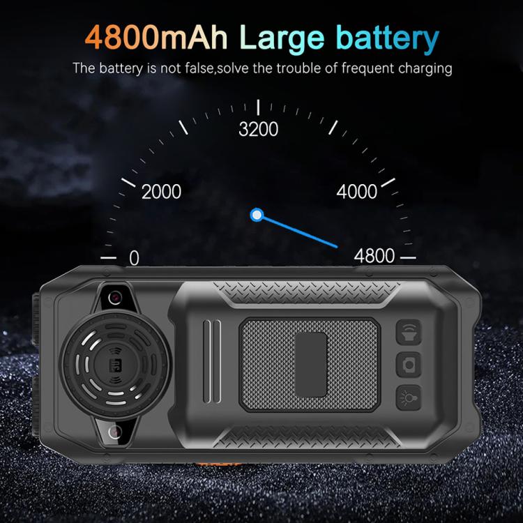UNIWA M6000 Big Speaker Keypad Phone, 2.4 inch, Dual Flashlights, 21 Keys, SOS, FM, 4 SIM, GSM, Plug:EU Plug(Green)