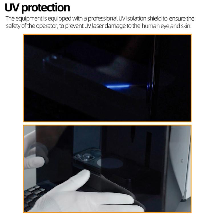 TBK 958Z 5W Purple Light LCD Screen Frame Removal Laser Machine, Plug:AU Plug
