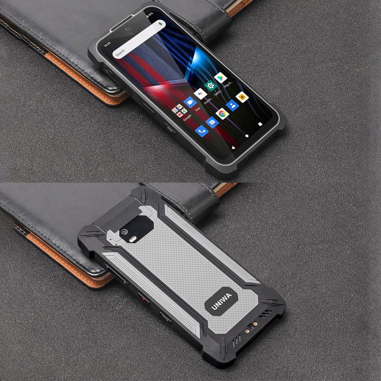 UNIWA P551 Handheld PDA Rugged Phone, 4GB+64GB, 5.5 inch Android 11 Mediatek MT6765 Helio P35 Octa Core, Network: 4G, Plug:EU Plug(Orange)