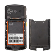 UNIWA V7S PDA Barcode Scanner Rugged Phone, 4GB+64GB, 5.7 inch Android 12 Mediatek MT6762 Octa Core, NFC, Network: 4G, Plug:US Plug(Black)