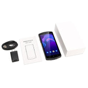 UNIWA V7S PDA Barcode Scanner Rugged Phone, 4GB+64GB, 5.7 inch Android 12 Mediatek MT6762 Octa Core, NFC, Network: 4G, Plug:US Plug(Black)