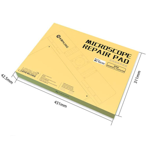 Mijing Fixed Rod Diameter 32mm Universal Microscope Aluminum Alloy Big Base, Mold:MJ-4070