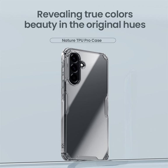 For Samsung Galaxy A56 5G NILLKIN PC + TPU Phone Case(Transparent)