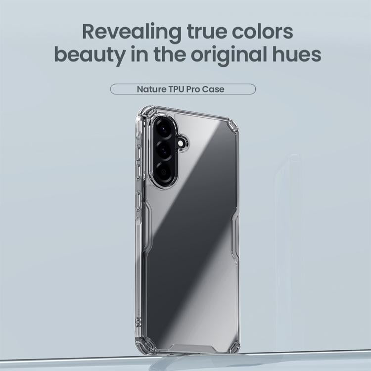 For Samsung Galaxy A56 5G NILLKIN PC + TPU Phone Case(Transparent)