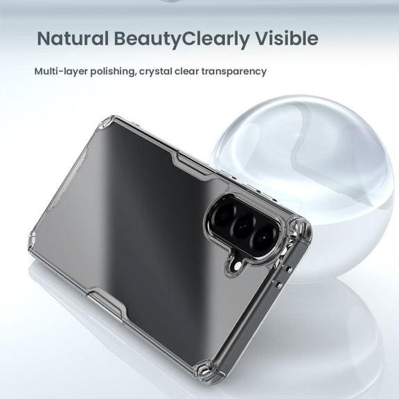 For Samsung Galaxy A56 5G NILLKIN PC + TPU Phone Case(Transparent)