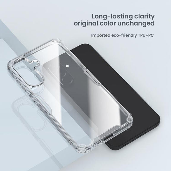 For Samsung Galaxy A56 5G NILLKIN PC + TPU Phone Case(Transparent)