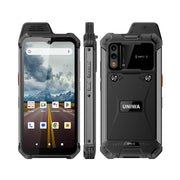 UNIWA W999 Rugged Phone, 8GB+128GB, 6.3 inch Android 13 Mediatek MT6789 Helio G99 Octa Core, NFC, Network: 4G, Plug:AU Plug(Black)