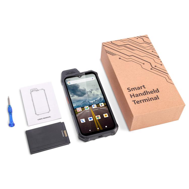UNIWA W999 Rugged Phone, 8GB+128GB, 6.3 inch Android 13 Mediatek MT6789 Helio G99 Octa Core, NFC, Network: 4G, Plug:EU Plug(Black)