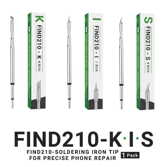 2uul Soldering Iron Tips for Most C210 Soldering Station, Model:FD13 I