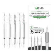 2uul 5 in 1 Soldering Iron Tips for Most C210 Soldering Station, Model:FD23 I