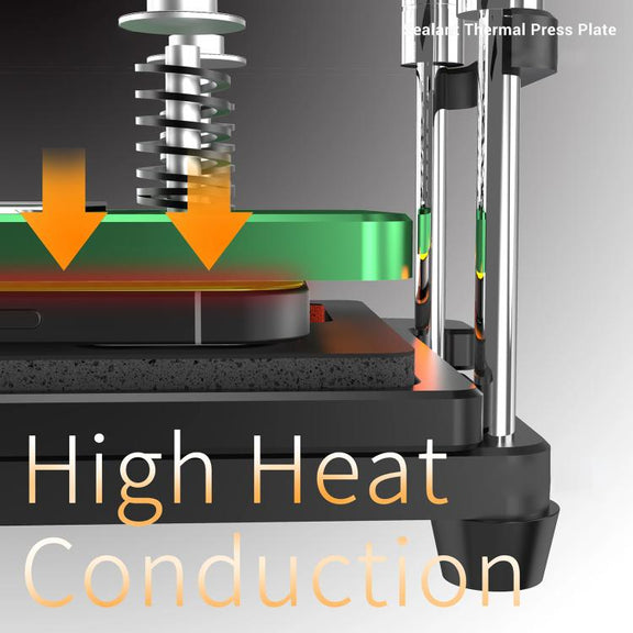 For iPhone 13 Series 2uul Water-resistant Adhesive Thermally Conductive Platens