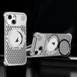 For iPhone 14 R-JUST RJ-64 Aromatherapy Heat Dissipation MagSafe Phone Case with Stand(Silver) - free shipping - PMc TechLife - Order now!