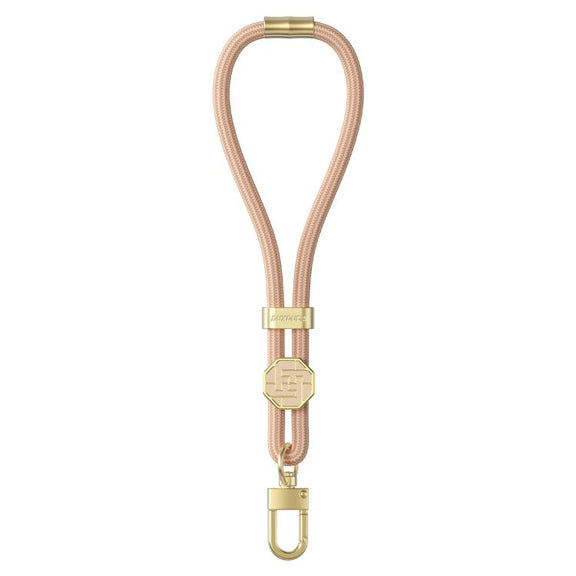 DUX DUCIS Garden Series Swastika Pattern Adjustable Short Phone Lanyard(Amber Color)