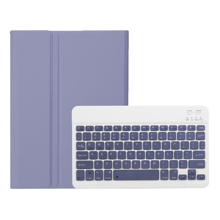 For Honor Pad X9 Pro 11.5 AH28 Ultra-thin Detachable Bluetooth Keyboard Leather Tablet Case(Lavender White)