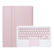For Honor Pad X9 Pro 11.5 AH28-A Ultra-thin Detachable Bluetooth Keyboard Leather Tablet Case with Touchpad(Pink White)