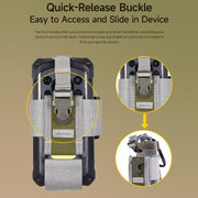 Ulefone Armor Holster Multi-Purpose Phone Pouch Waist Bag(Grey)