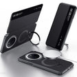 For Huawei Mate 70 SULADA Smart View Window MagSafe Magnetic Holder Leather Phone Case(Black) - free shipping - PMC TechLife - Order now!