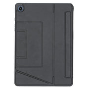 For Samsung Galaxy Tab A9+ Holder Floating Detachable Backlight Keyboard Tablet Leather Case with Touchpad(Black)