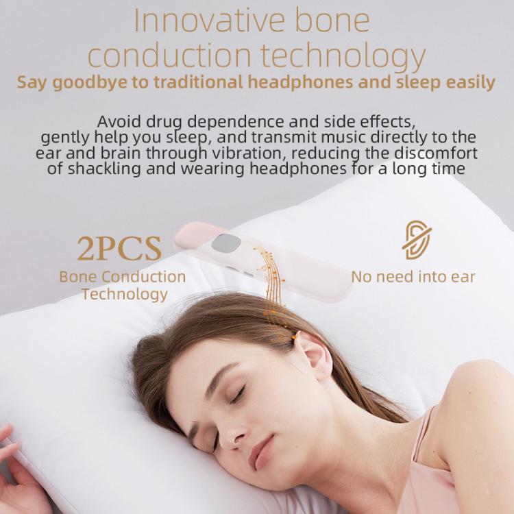 BLD07 Bone Conduction Bluetooth 5.4  Sleep Speaker(Black)