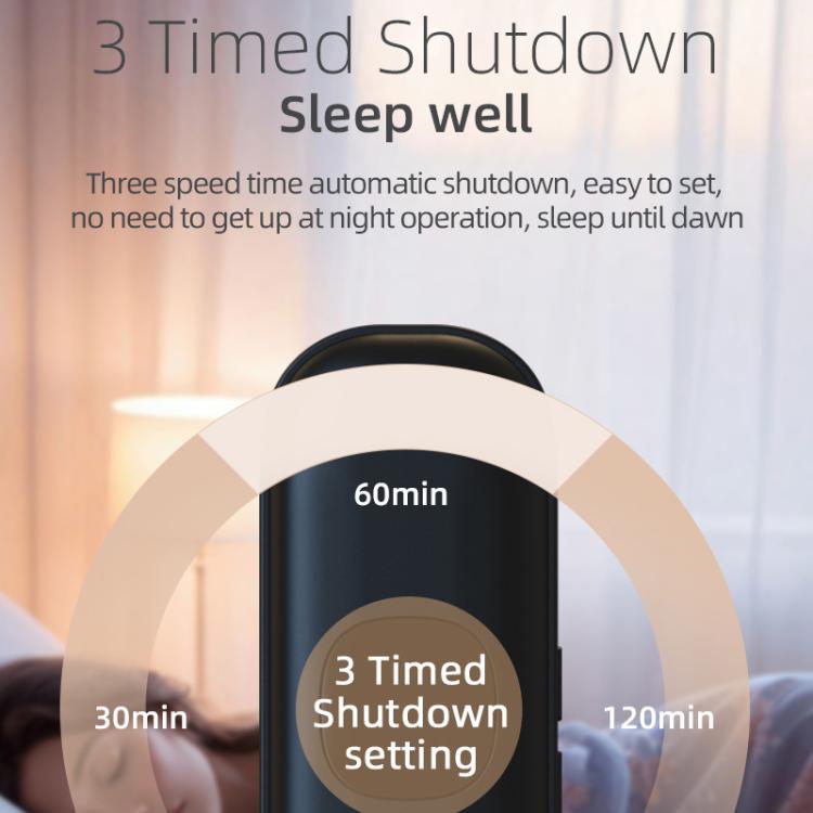BLD07 Bone Conduction Bluetooth 5.4  Sleep Speaker(White)