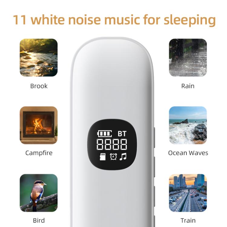 BLD07 Bone Conduction Bluetooth 5.4  Sleep Speaker(Grey)