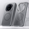 For Huawei Mate 70 Pro / Mate 70 Pro+ SULADA Light Sand MagSafe Magnetic PC Hybrid TPU Phone Case(Grey) - free shipping - PMC TechLife - Order now!