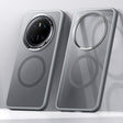 For Huawei Mate 70 SULADA Light Sand MagSafe Magnetic PC Hybrid TPU Phone Case(Grey) - Huawei Cases by SULADA | Online Shopping South Africa | PMC TechLife | Buy Now Pay Later Mobicred