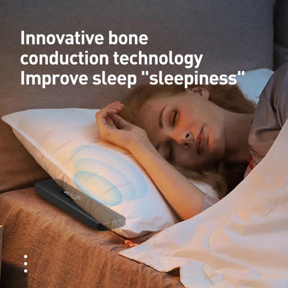 SLEEP BOX Bone Conduction Bluetooth 5.3 Sleep Speaker(Rose Red)