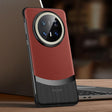 For Huawei Mate 70 Pro / Mate 70 Pro+ SULADA Frameless Top Layer Cowhide Leather Hybrid PC Phone Case(Red) - Huawei Cases by SULADA | Online Shopping South Africa | PMC TechLife | Buy Now Pay Later Mobicred