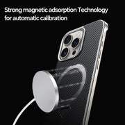 For iPhone 16 Plus SULADA Kevlar Texture MagSafe Magnetic Holder Phone Case(Brown)