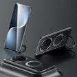 For Honor Magic7 Pro SULADA Kevlar Texture MagSafe Magnetic Holder Phone Case(Black) - Honor Cases by SULADA | Online Shopping South Africa | PMC TechLife | Buy Now Pay Later Mobicred
