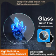 For OPPO Watch X2 imak Tempered Glass Watch Film, Self-positioning Version