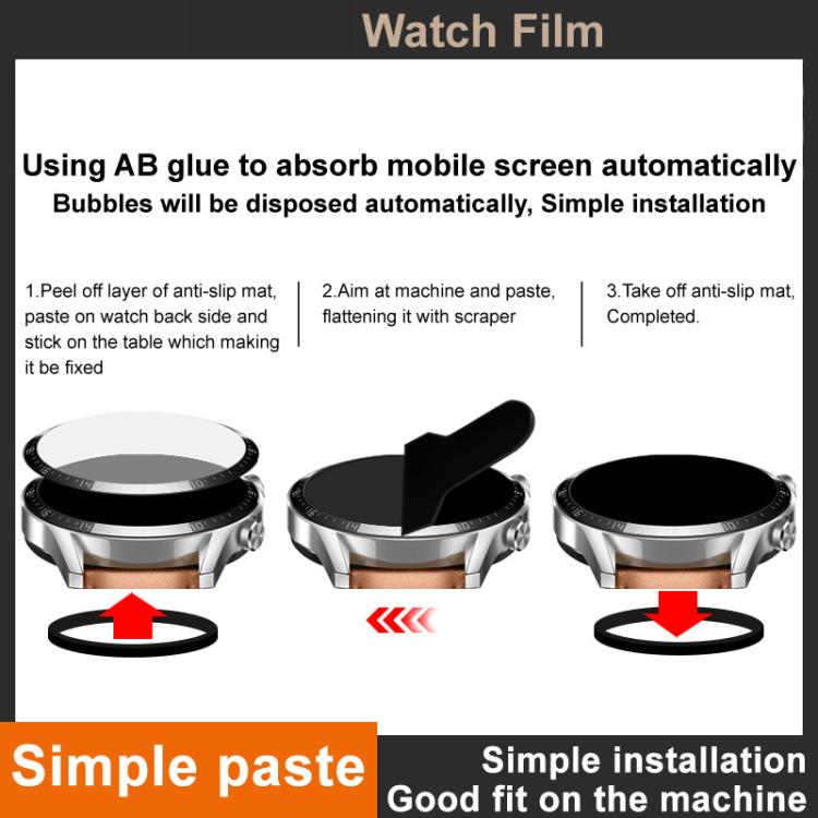 For OPPO Watch X2 Mini imak Plexiglass HD Watch Protective Film