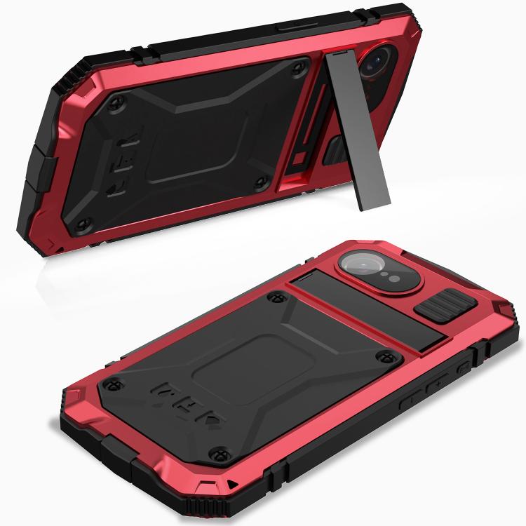 For iPhone 16e IP68 Water-resistant Dustproof Shockproof Phone Case(Red)
