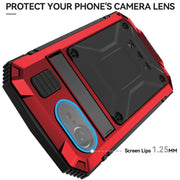 For iPhone 16e IP68 Water-resistant Dustproof Shockproof Phone Case(Red)