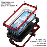 For iPhone 16e IP68 Water-resistant Dustproof Shockproof Phone Case(Red)