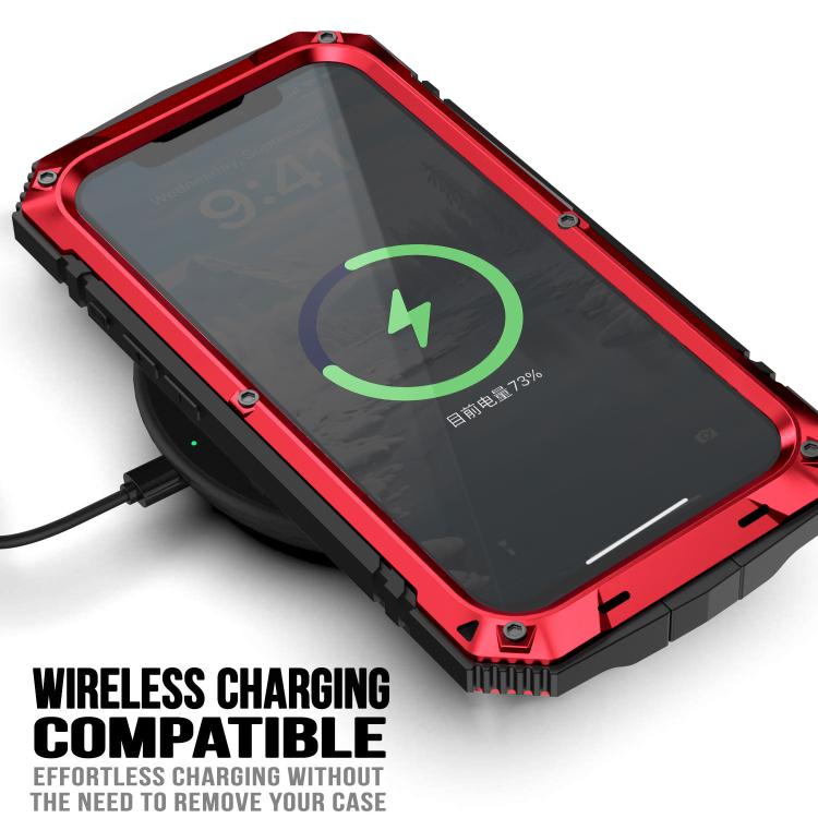 For iPhone 16e IP68 Water-resistant Dustproof Shockproof Phone Case(Red)