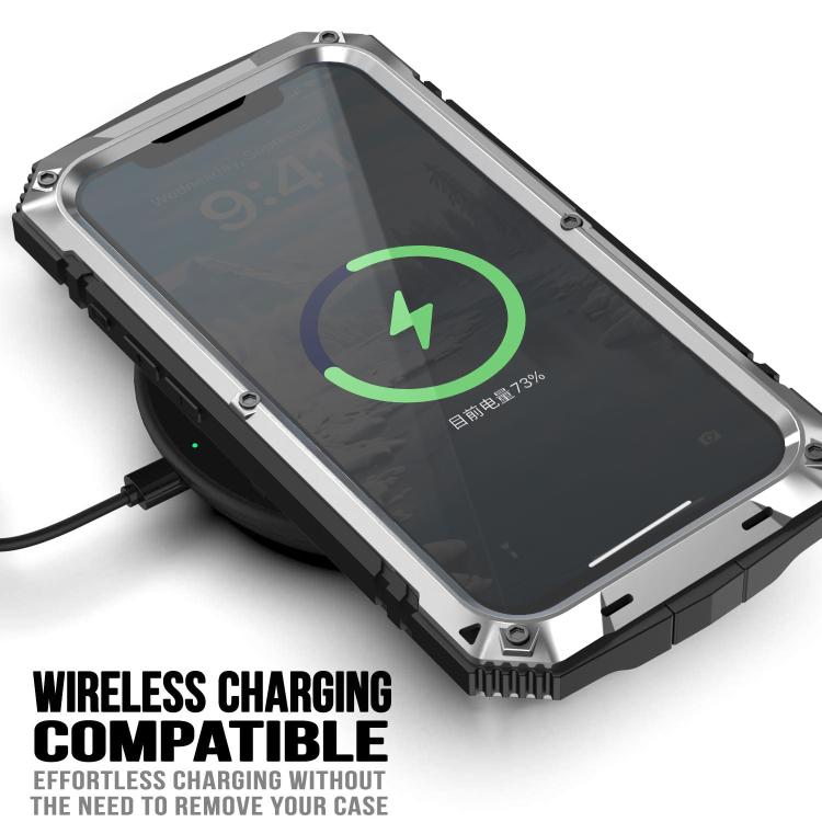 For iPhone 16e IP68 Water-resistant Dustproof Shockproof Phone Case(Silver)