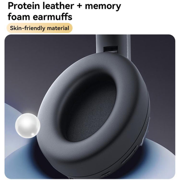 Yesido EP07 Hybrid Dual-feed ANC Noise Reduction Bluetooth Headphones(Black)