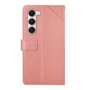 For Tecno Spark 40 Pro 4G Y-shaped Pattern Flip Leather Phone Case(Pink)
