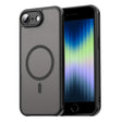 For iPhone 16e Fan Dun Series TPU Hybrid PC Frosted Magsafe Phone Case(Black) - iPhone 16e Cases by PMC TechLife | Online Shopping South Africa | PMC TechLife | Buy Now Pay Later Mobicred