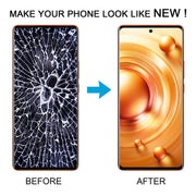 For vivo X80 V2183A V2144 OLED LCD Screen with Digitizer Full Assembly with Fingerprint Identification